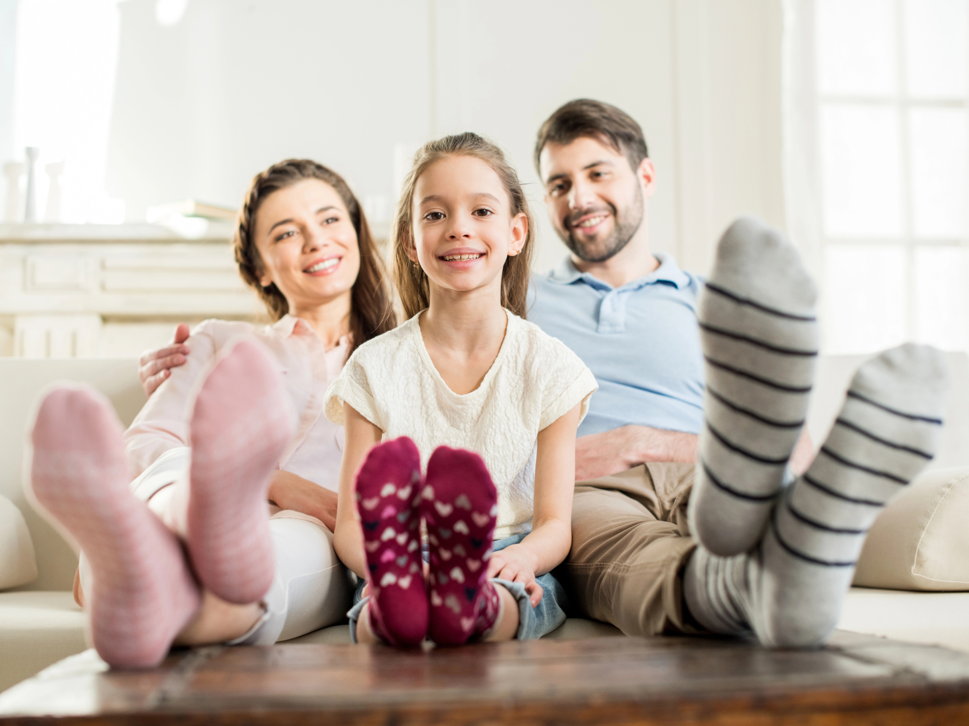 Barevné ponožky pozadí