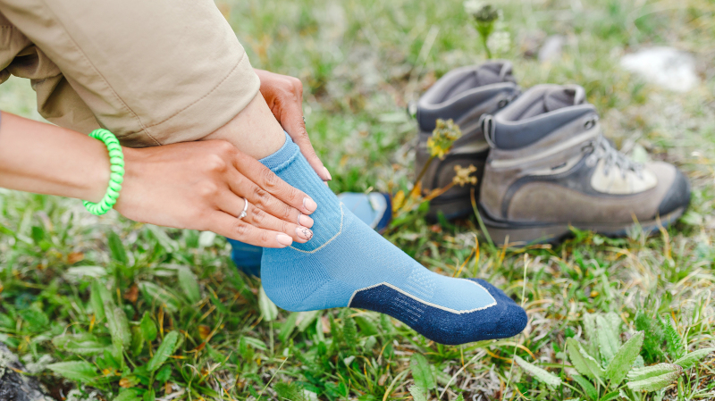 Cestovní kompresní ponožky