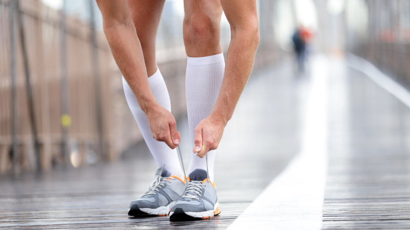 Sportovní kompresní ponožky